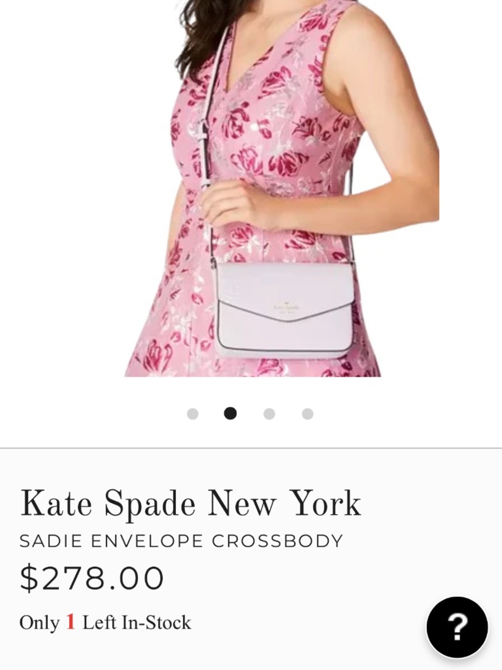 NEW KATE SPADE SADIE ENVELOPE MINI CROSSBODY - Picture 3 of 8